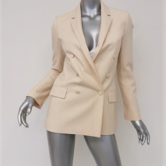 GUCCI Jackets & Blazers - Gucci Double Breasted Blazer Jacket Buttercream
